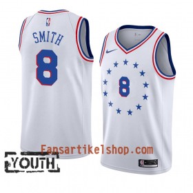 Philadelphia 76ers Trikot Zhaire Smith 8 2018-19 Nike Weiß Swingman - Kinder
